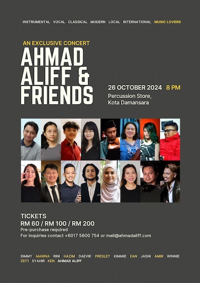 Ahmad Aliff & Friends poster